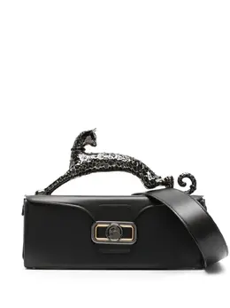 Lanvin medium Pencil Cat sculpted-handle leather bag 21456133