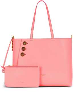 Balmain Embleme leather tote bag 22144109