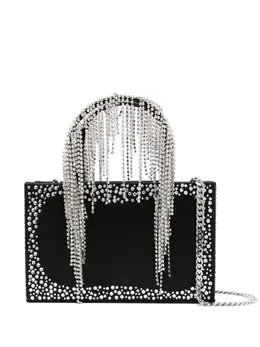 Kara crystal-fringe tote bag 21722569