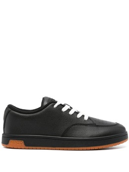 Kenzo Kenzo-Dome grained leather sneakers 22775498