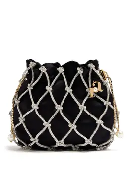 Rosantica Selene Capri velvet shoulder bag 22070298