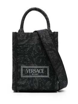 Versace mini Barocco Athena jacquard tote bag 22100547