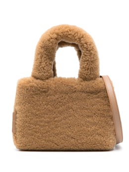 Amina Muaddi Amini Giuly shearling tote bag 22411130
