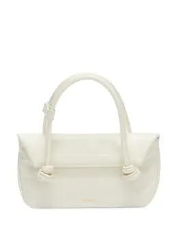 Jil Sander small crocodile-effect shoulder bag 22205775