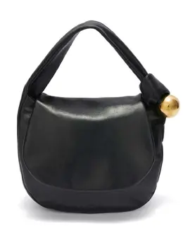 Jil Sander Sphere leather tote bag 22207174