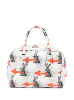 Prada Rabbit-print two-way bag 22299277