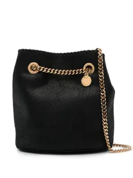Stella McCartney Falabella metallic bucket bag 22320550