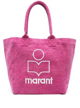 Isabel Marant Yenky logo-embroidered tote bag 22341806