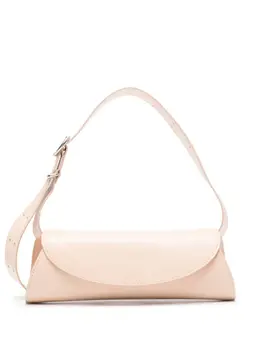 Jil Sander Cannolo leather shoulder bag 22343455