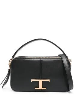 Tod's T-plaque leather tote bag 22344067
