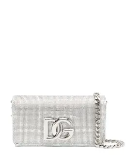 Dolce & Gabbana crystal-embellished clutch bag 22383798