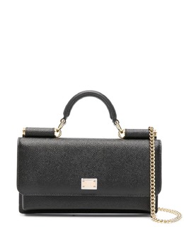 Dolce & Gabbana embossed-iguana leather clutch bag 22403885
