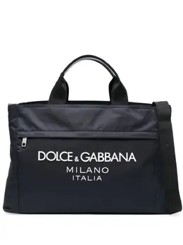 Dolce & Gabbana logo-lettering holdall 22453282