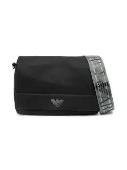 Emporio Armani logo-plaque crossbody bag 22467666