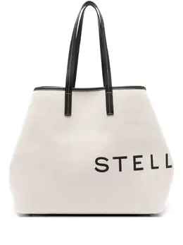Stella McCartney logo-print detachable-purse bag 22506506