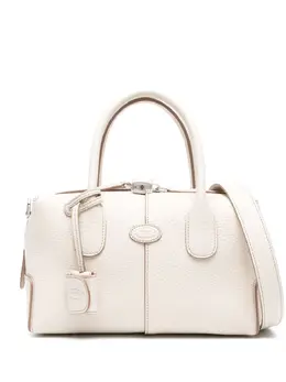 Tod's logo-patch leather tote bag 22619703