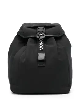 Moncler logo-plaque backpack 22697301