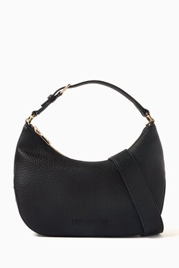 Love Moschino Giant Logo-lettering Shoulder Bag in Faux Leather 216930769_245