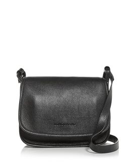 Ле Фулон&;eacute; Кожаная сумка через плечо Longchamp, цвет Black 4015181 | black/gold