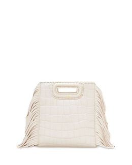 Мини-сумка М Maje, цвет Ivory/Cream 3450718 | vanilla