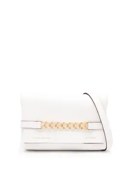 Victoria Beckham Chain-strap leather crossbody bag 21588560