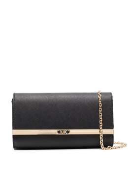 Michael Kors logo-plaque leather crossbody bag 22094435