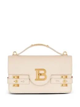 Balmain B-Buzz 24 leather shoulder bag 22143347