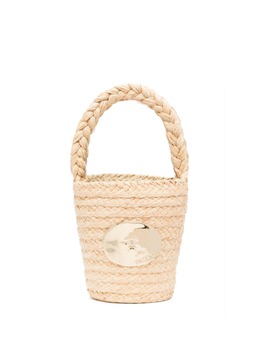 Patou Iconic raffia bucket bag 22658489
