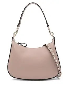 Valentino Garavani Rockstud-embellished leather shoulder bag 22669438