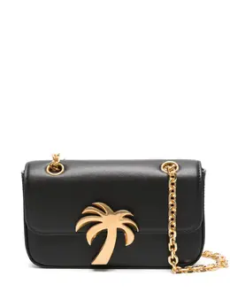 Palm Angels Palm Bridge leather crossbody bag 20204706