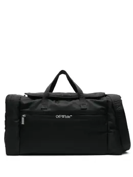 Off-White logo-print holdall bag 22875393