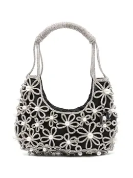 Rosantica Gaia Nodi crystal-embellished shoulder bag 21588885