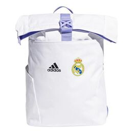 Рюкзак Adidas Real Madrid Printing Large Capacity Backpack Unisex White / Purple, белый h59679 | white/light purple