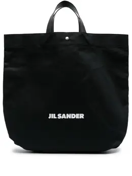 Jil Sander Book canvas tote bag 22476517