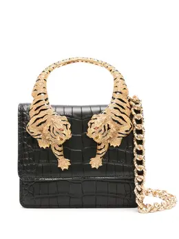 Roberto Cavalli medium Roar leather tote bag 22652245