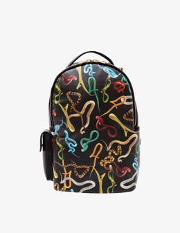 Рюкзак "Туалетная бумага" Змея Seletti, цвет Multicolor 22527746 | multicolor