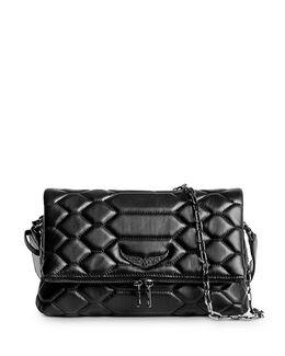 Сумка на плечо XL Rocky Matt Scale Scale Zadig & Voltaire, цвет Black 3950414 | noir