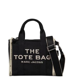 Маленькая жаккардовая сумка-тоут Marc Jacobs, цвет Black 4178347 | black/natural