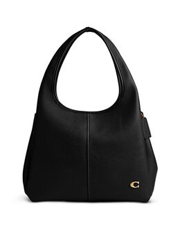 Сумка на плечо Lana из шагреневой кожи Coach, цвет Black 4839857 | black