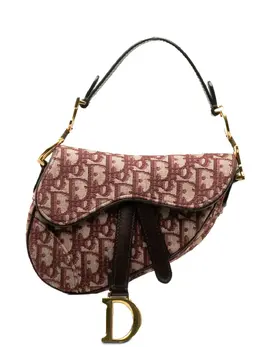 Christian Dior 2018 mini Oblique Saddle shoulder bag 22911828