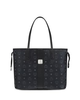 Двусторонняя сумка-тоут Liz среднего размера MCM, цвет Black 4710908 | black
