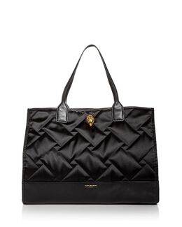 Квадратная стеганая сумка-шоппер из переработанных материалов Kurt Geiger LONDON, цвет Black 4119117 | black