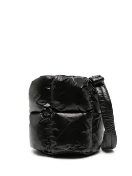 Aspesi logo-patch puffer crossbody bag 21645010