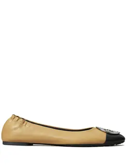 Tory Burch Claire cap-toe ballerina shoes 22818687