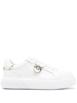 Pinko Love Birds leather sneakers 22511086