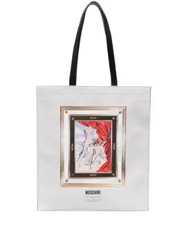 Moschino Still Life with Heart-print shoulder bag 22498237