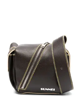 Sunnei Lacubetto leather shoulder bag 22030736