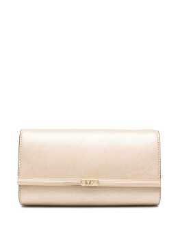 Michael Kors Mona logo-plaque clutch bag 22229897