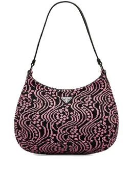 Prada 2020-2021 jacquard-pattern Cleo shoulder bag 22308191