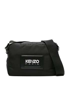 Kenzo logo-embossed messenger bag 22532306